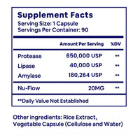 Boulder Bio, Fermented Digestive Enzymes, 90 Capsules UPC 860014558504 | HiLife Vitamins
