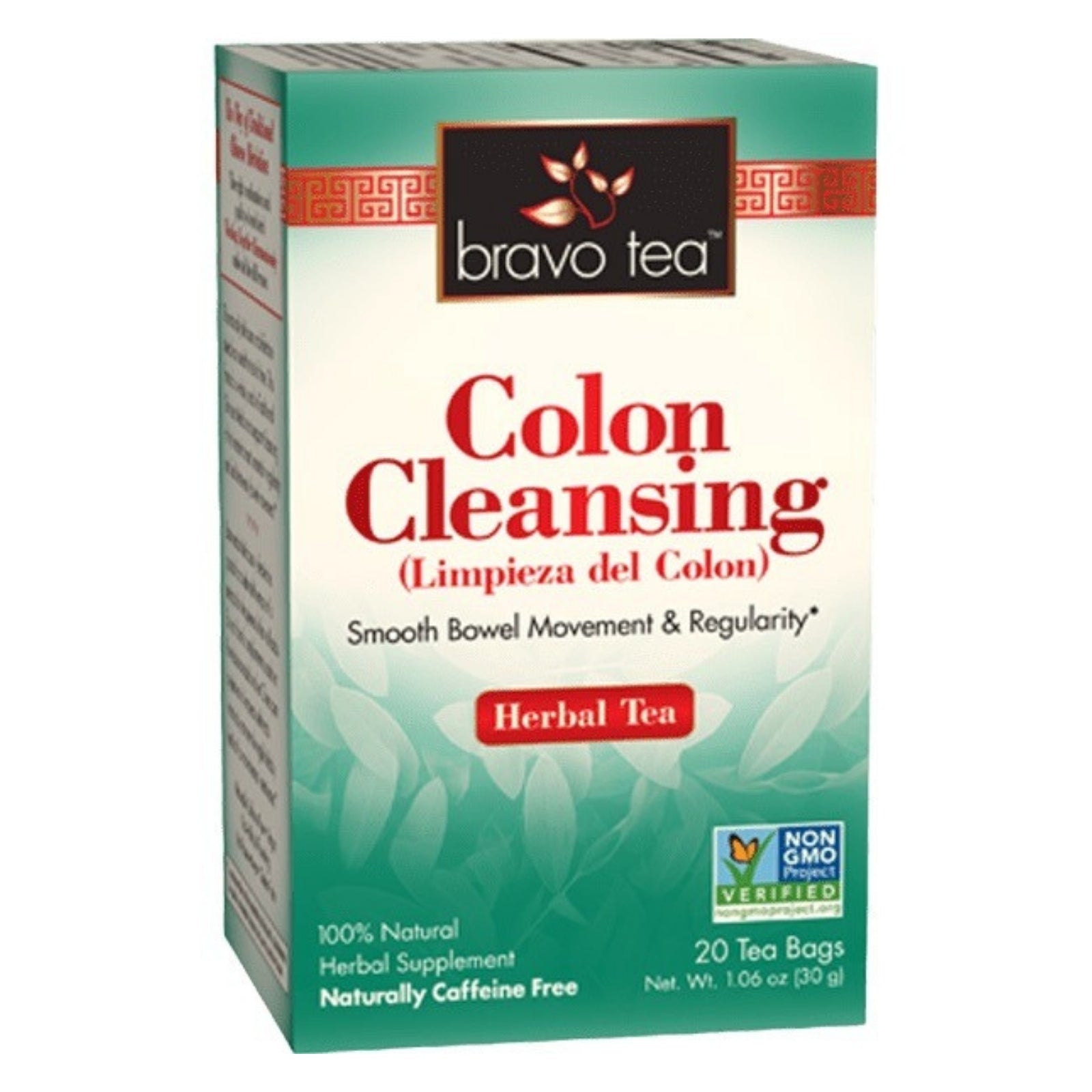 Bravo Tea, Colon Cleansing Herbal Tea, 20 Tea Bags UPC 855533005042 | Hilife Vitamins