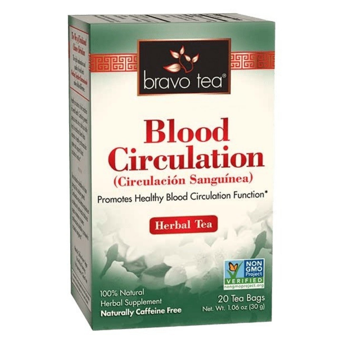 Bravo Tea, Blood Circulation Herbal Tea, 20 Tea Bags UPC 855533005363 | Hilife Vitamins