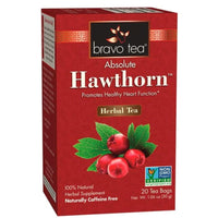 Bravo Tea, Hawthorn Berry, 20 Tea Bags UPC 855533005622 | Hilife Vitamins