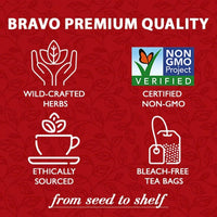 Bravo Tea, Chaga Mushroom Tea, 20 Tea Bags UPC 855533005691 | Hilife Vitamins