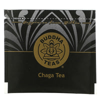 Buddha Teas, Chaga Tea, 18 Bags UPC 819005011306 | Hilife Vitamins