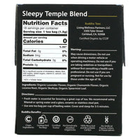 Buddha Teas, Sleepy Temple Blend, 18 Tea Bags UPC 819005011511 | Hilife Vitamins