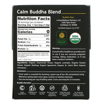 Buddha Teas, Calm Buddha Blend, 18 Tea Bags UPC 819005011528 | Hilife Vitamins