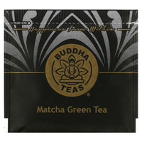 Buddha Teas, Matcha Green Tea, 18 Bags UPC 819005011610 | Hilife Vitamins