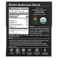 Buddha Teas, Reishi Mushroom Blend, 18 Bags UPC 819005015403 | Hilife Vitamins