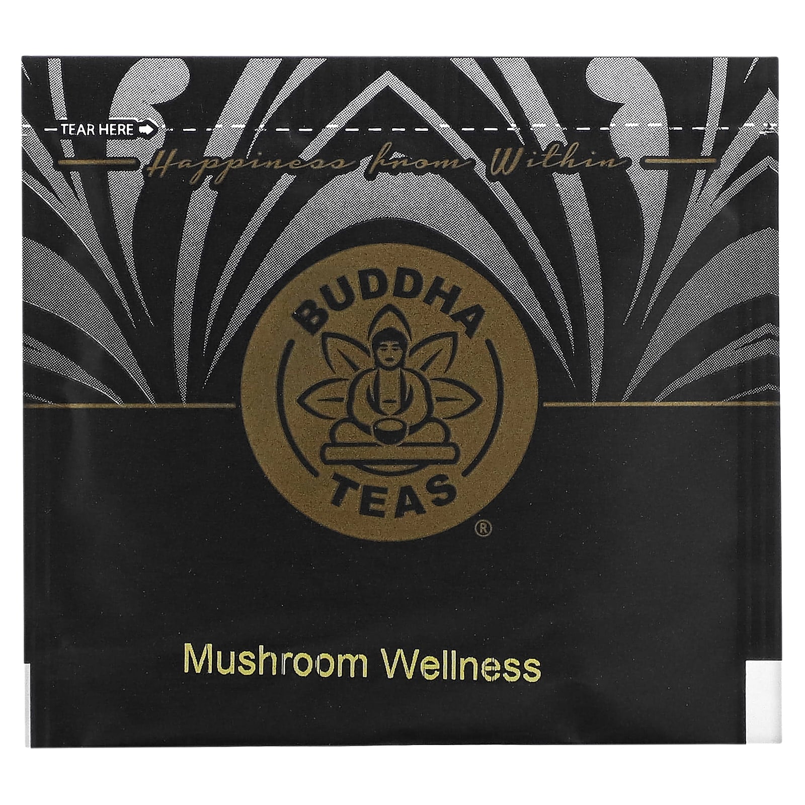 Buddha Teas, Mushroom Wellness Blend, 18 Bags UPC 819005015427 | Hilife Vitamins