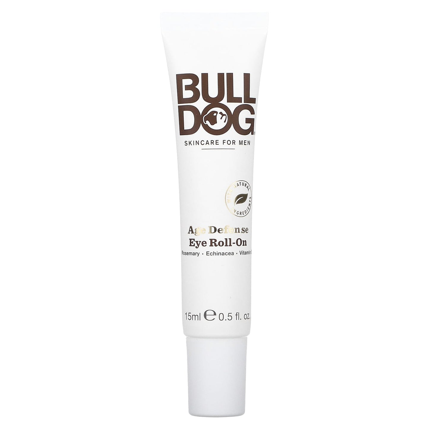 Bulldog Skincare For Men, Age Defense Eye Roll-On, 0.5 fl oz (15 ml) UPC 841058001850 | Hilife Vitamins