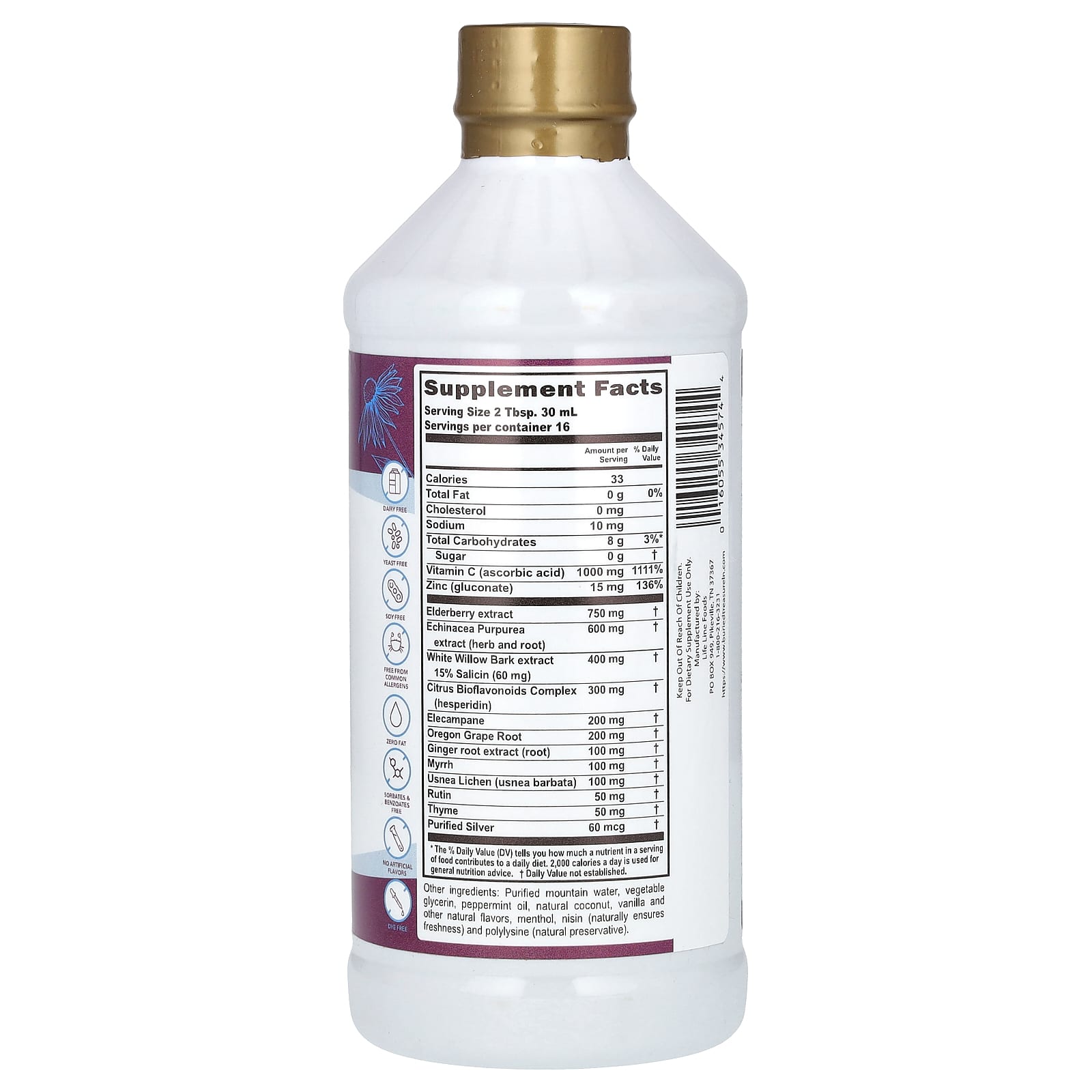 Buried Treasure, ACF, 16 Oz UPC 016055345744 | Hilife Vitamins