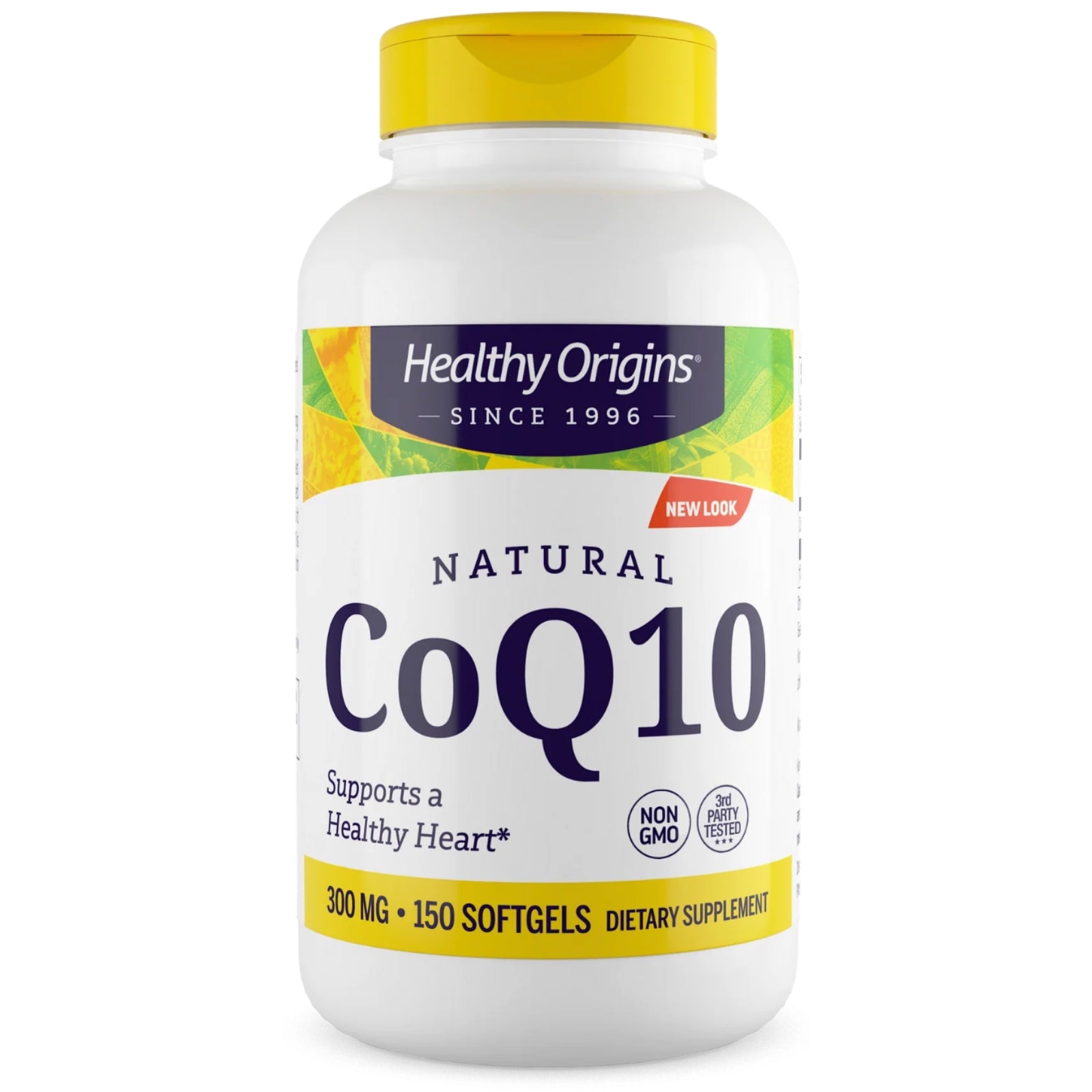 Healthy Origins, Coq10 300 mg Kaneka Q10, 150 Softgels UPC 603573350239 | HiLife Vitamins