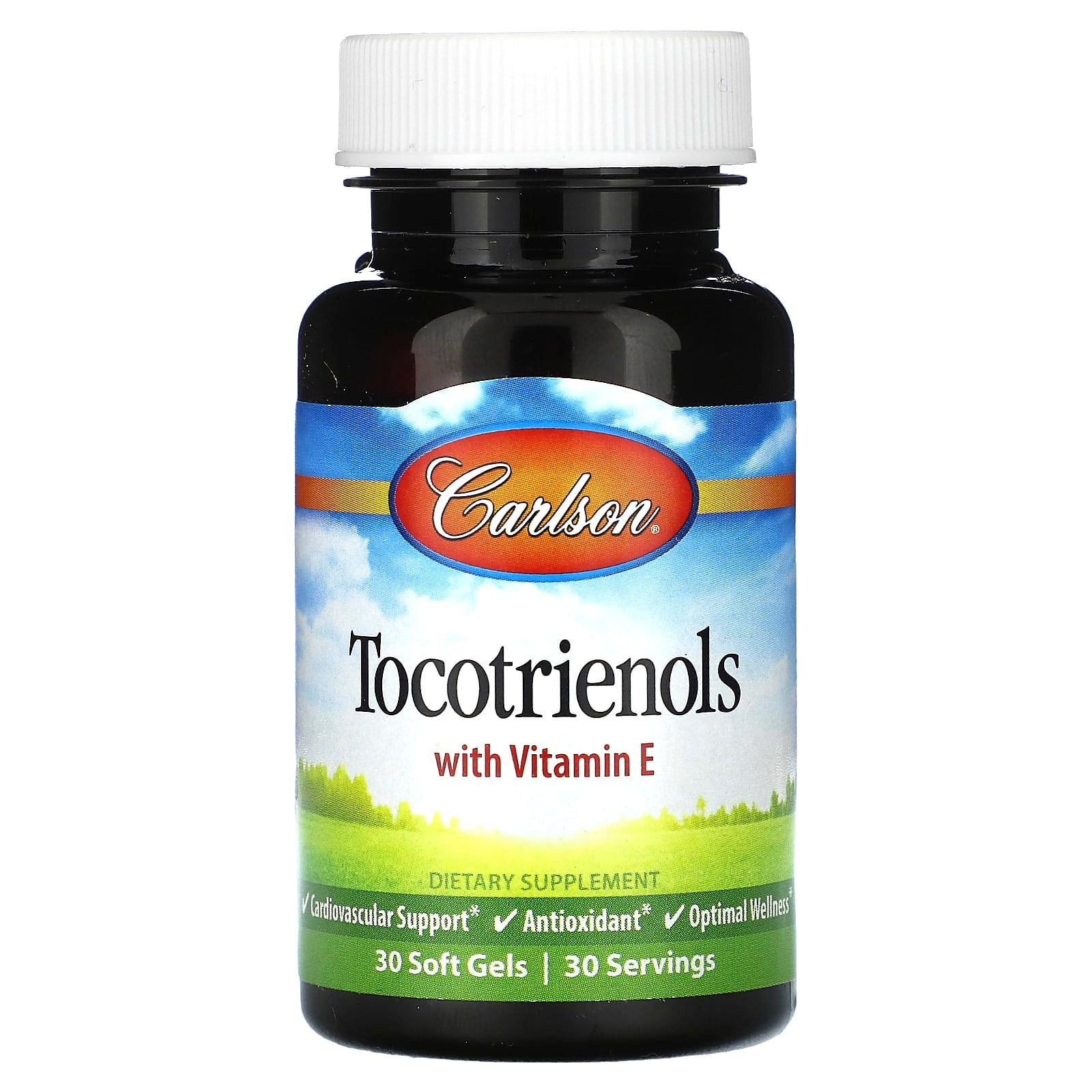 Carlson Labs, Tocotrienols, 30 Softgels UPC 088395008801 | HiLife Vitamins