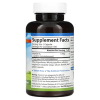 Carlson Labs, Vitamin K-2 5 mg, 180 Capsules UPC 088395010019 | HiLife Vitamins