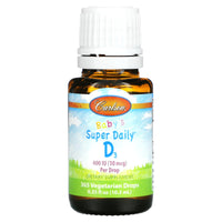 Carlson Labs, Super Daily D3 For Baby 400 IU, .35 Oz UPC 088395012501 | HiLife Vitamins