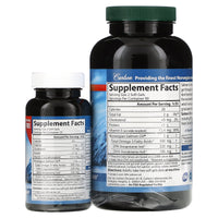 Carlson Labs, Norw Salmon Oil 180+50 Free, 230 Softgels UPC 088395015045 | HiLife Vitamins