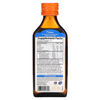 Carlson Labs, Kids Finest Fish Oil Orange, 200 ml UPC 088395016530 | HiLife Vitamins