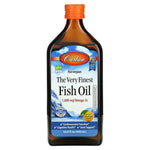 Carlson Labs, Very Finest Fish Oil Orange, 16.9 Oz UPC 088395016554 | HiLife Vitamins
