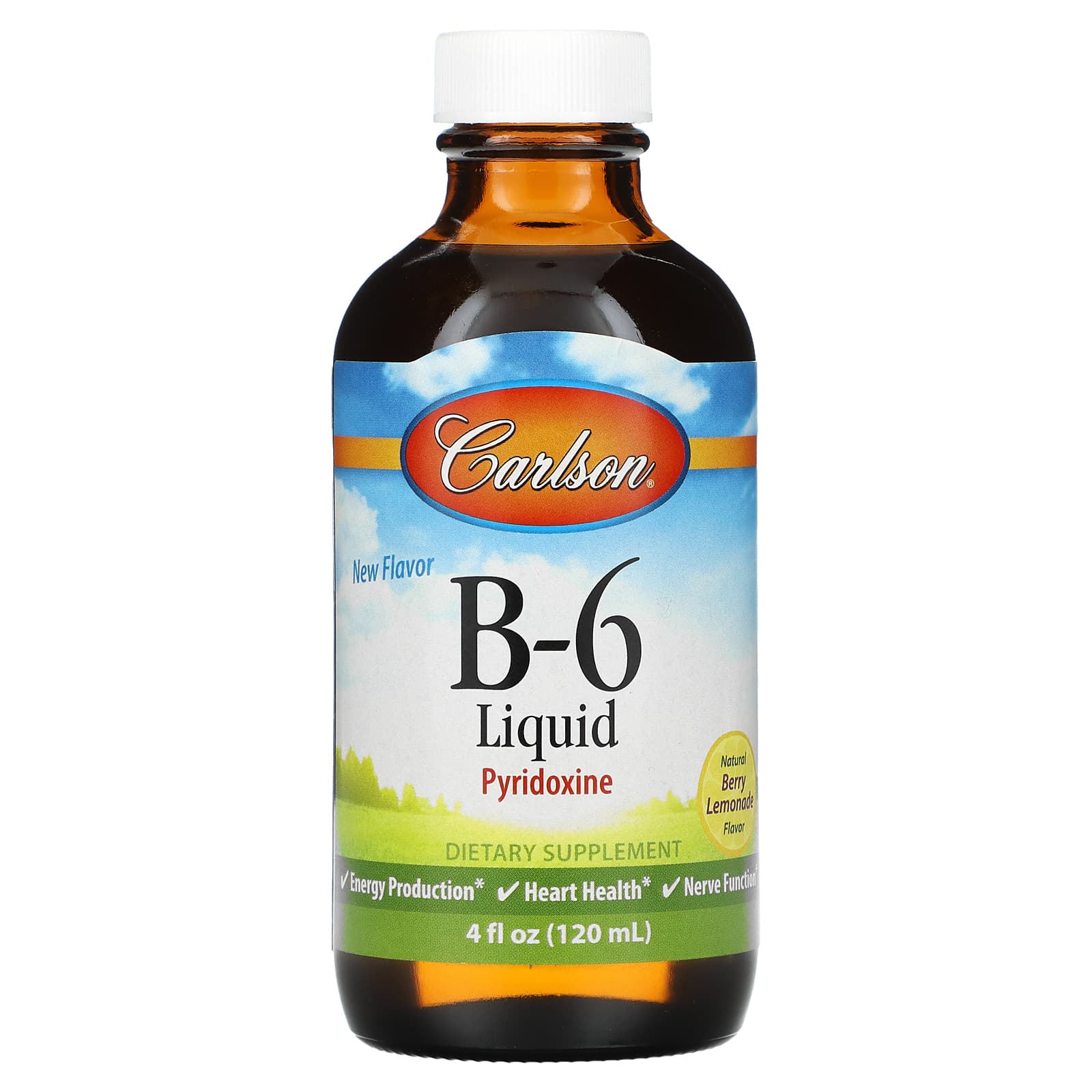 Carlson Labs, Vitamin B6, 4 oz UPC 088395023811 | HiLife Vitamins