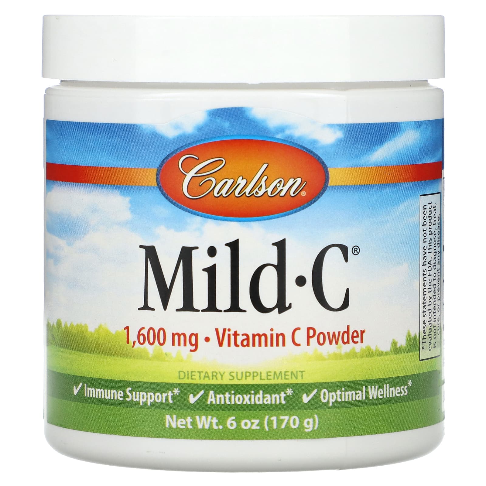Carlson Labs, Mild-C Crystal, 6 Oz Softgels UPC 088395030864 | HiLife Vitamins