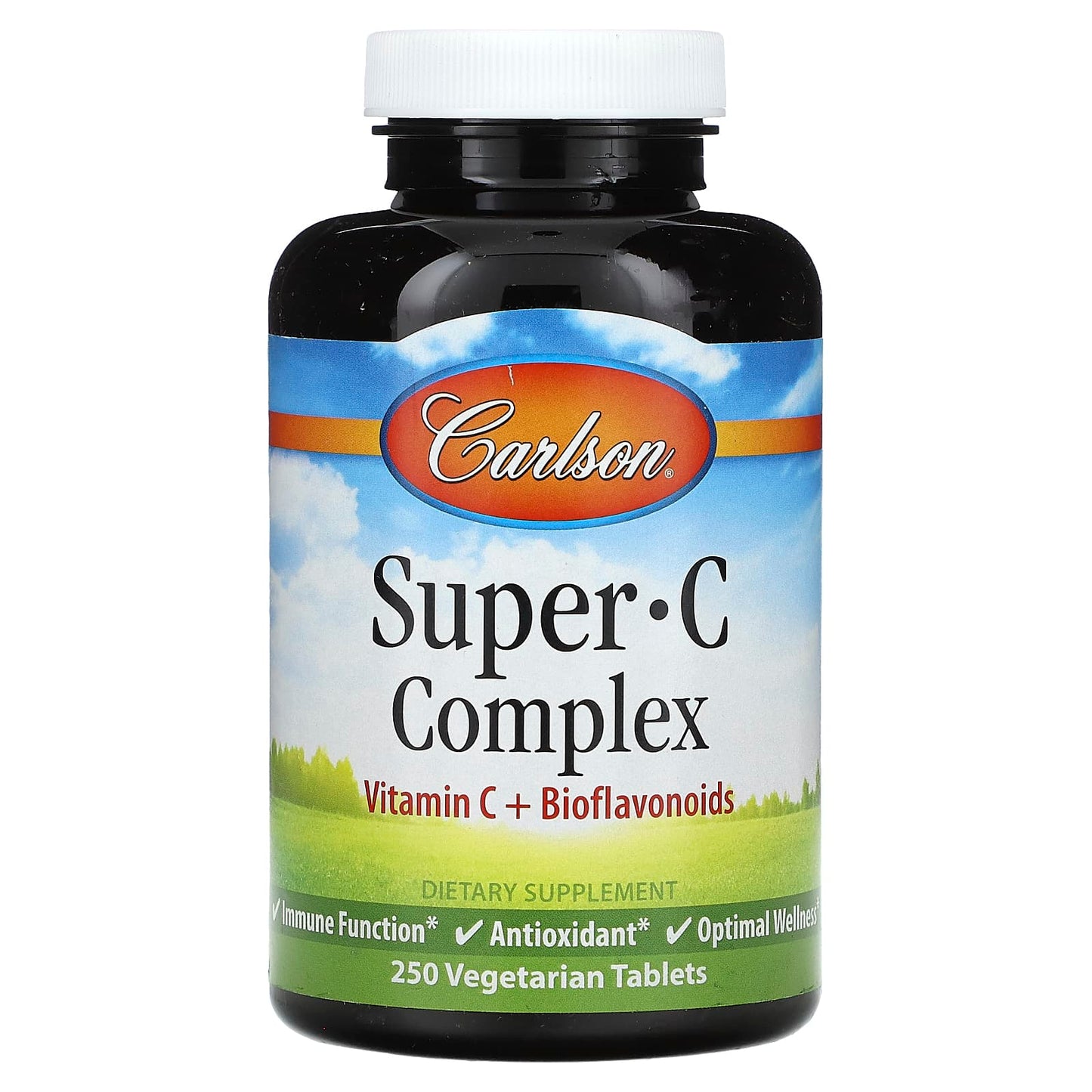 Carlson Labs, Super-C-Complex, 250 Tablets UPC 088395032523 | HiLife Vitamins