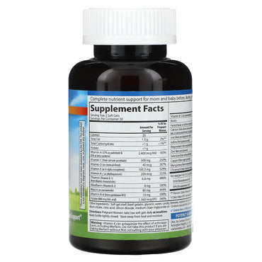 Carlson Labs, Pre-Natal Multi with DHA, 60 Softgels UPC 088395044069 | HiLife Vitamins