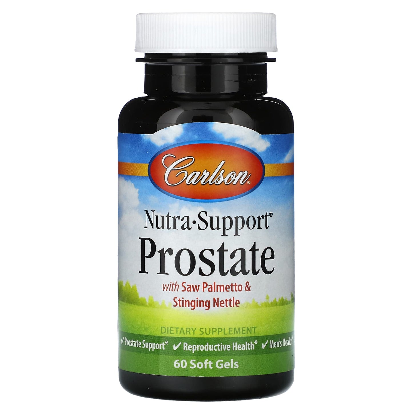 Carlson Labs, Nutra-Support Prostate, 60 Softgels UPC 088395046407 | HiLife Vitamins