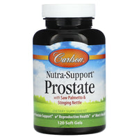 Carlson Labs, Nutra-Support Prostate, 120 Softgels UPC 088395046414 | HiLife Vitamins