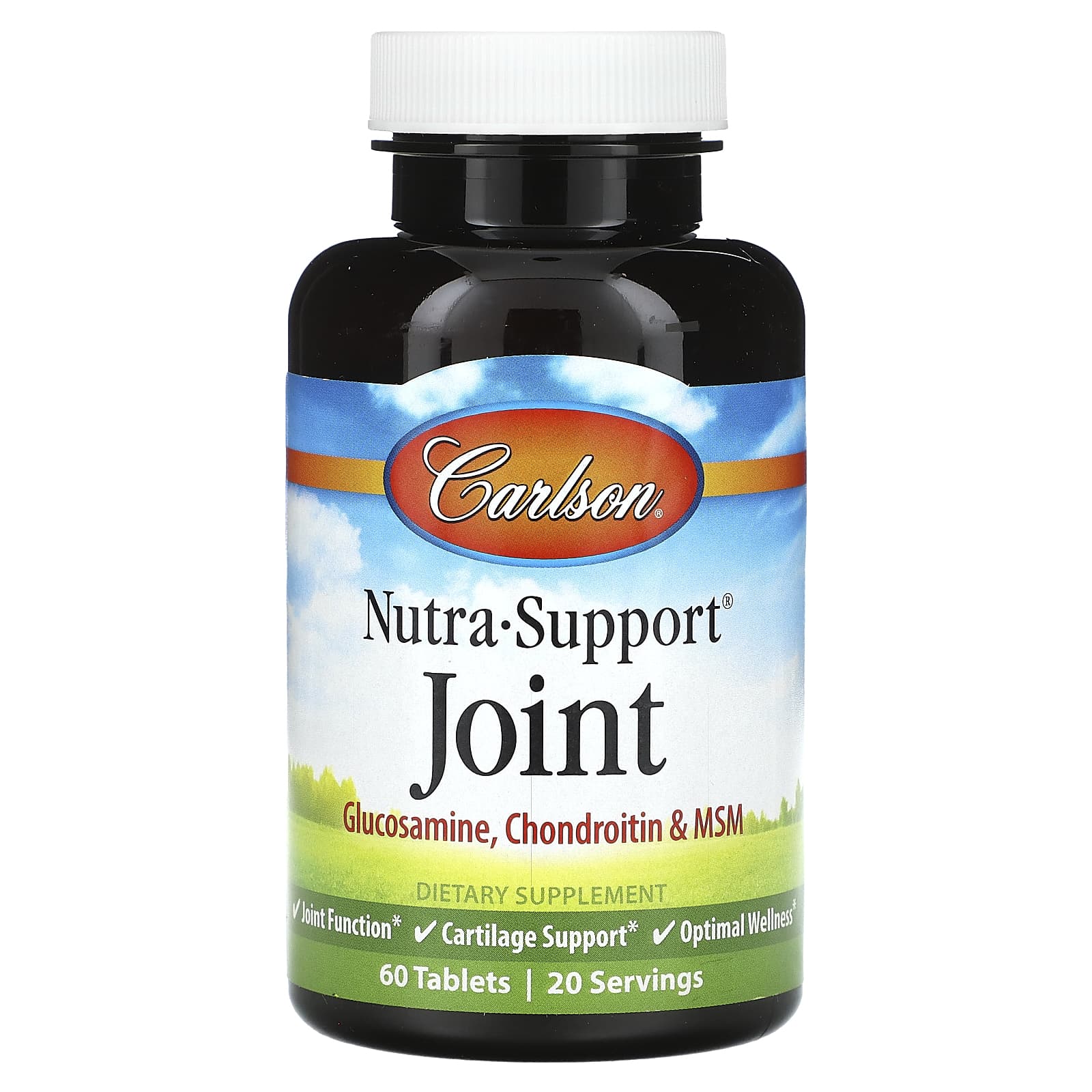 Carlson Labs, Nutra-Support Joint, 60 Tablets UPC 088395046766 | HiLife Vitamins