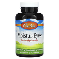 Carlson Labs, Moistur-Eyes, 90 Softgels - 088395048210 | Hilife Vitamins