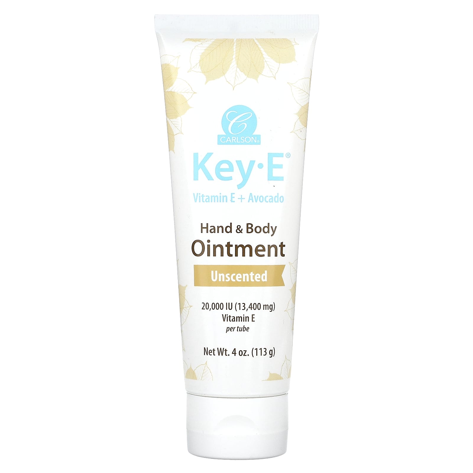 Carlson Labs, Key-E Ointment, 4 Oz Liquid UPC 088395052408 | HiLife Vitamins