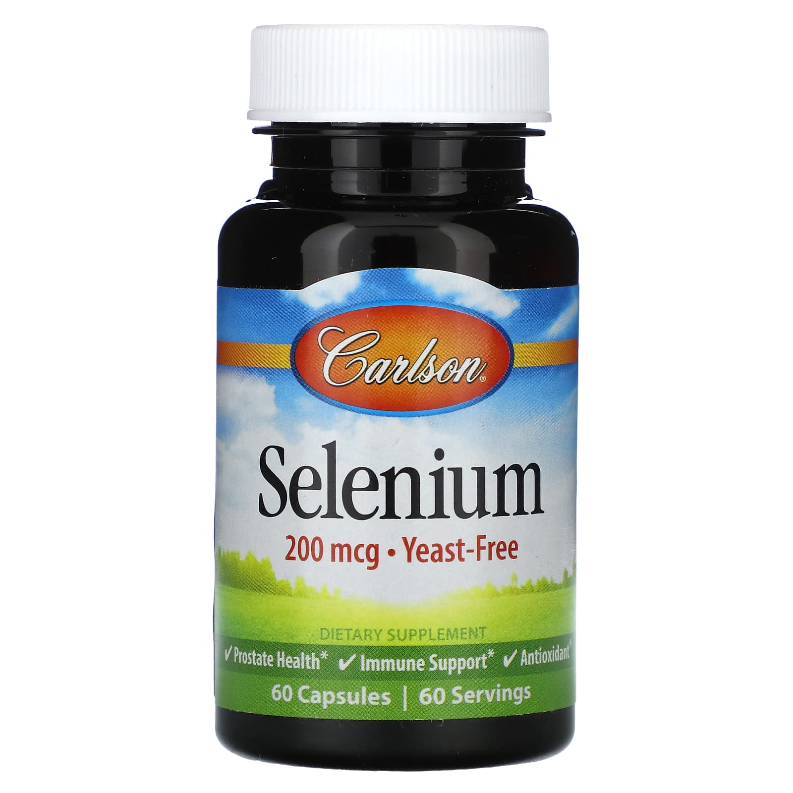 Carlson Labs, Selenium 200 mcg, 60 Capsules UPC 088395052804 | HiLife Vitamins