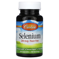 Carlson Labs, Selenium 200 mcg, 60 Capsules UPC 088395052804 | HiLife Vitamins