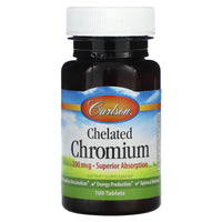 Carlson Labs, Chromium 200 mcg, 100 Tablets - 088395055119 | Hilife Vitamins