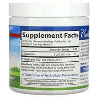 Carlson Labs, L-Glutamine Pwd, 100 Bottle UPC 088395068256 | HiLife Vitamins