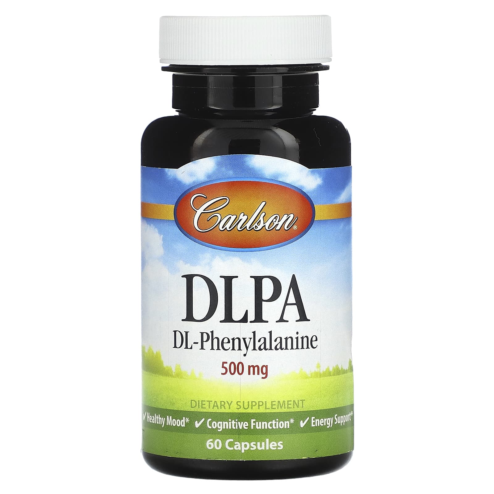 Carlson Labs, Dl-Phenylalanine, 60 Capsules UPC 088395079160 | HiLife Vitamins