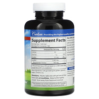Carlson Labs, Lecithin 1200 Mg, 100 Softgels UPC 088395086212 | HiLife Vitamins