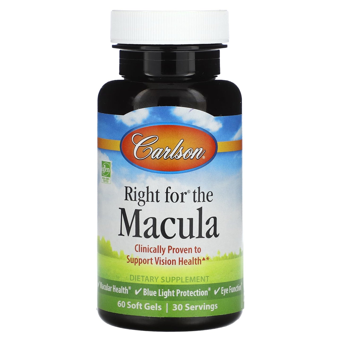 Carlson Labs, Right for The Macula, 60 Softgels UPC 088395086861 | HiLife Vitamins
