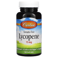 Carlson Labs, Lycopene 15 mg, 180 Softgels UPC 088395087127 | HiLife Vitamins