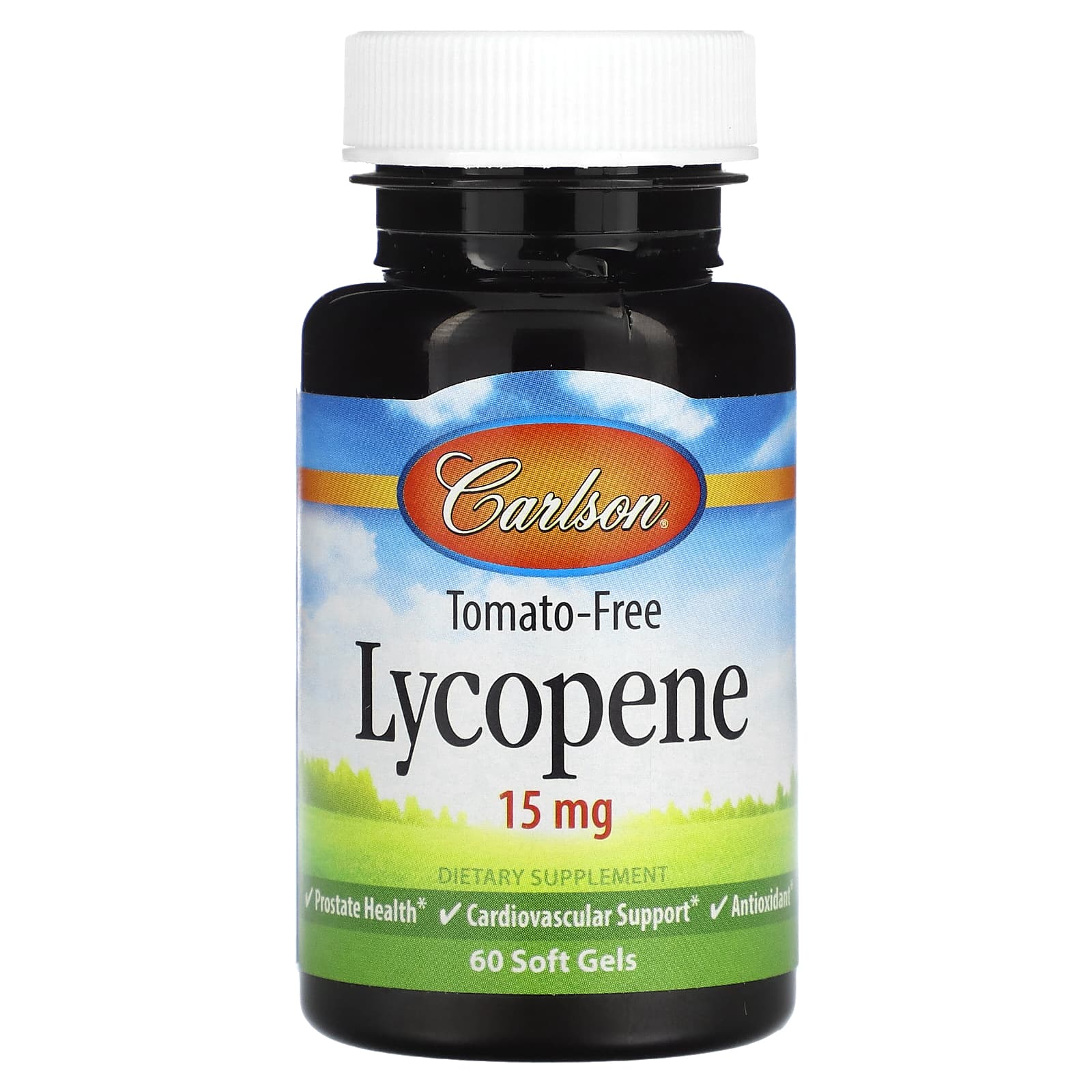 Carlson Labs, Lycopene 15 MG, 60 Softgels UPC 088395087165 | HiLife Vitamins