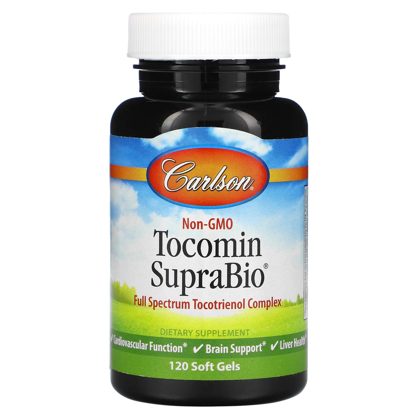 Carlson Labs, Tocomin SupraBio, 120 Softgels UPC 088395087202 | HiLife Vitamins