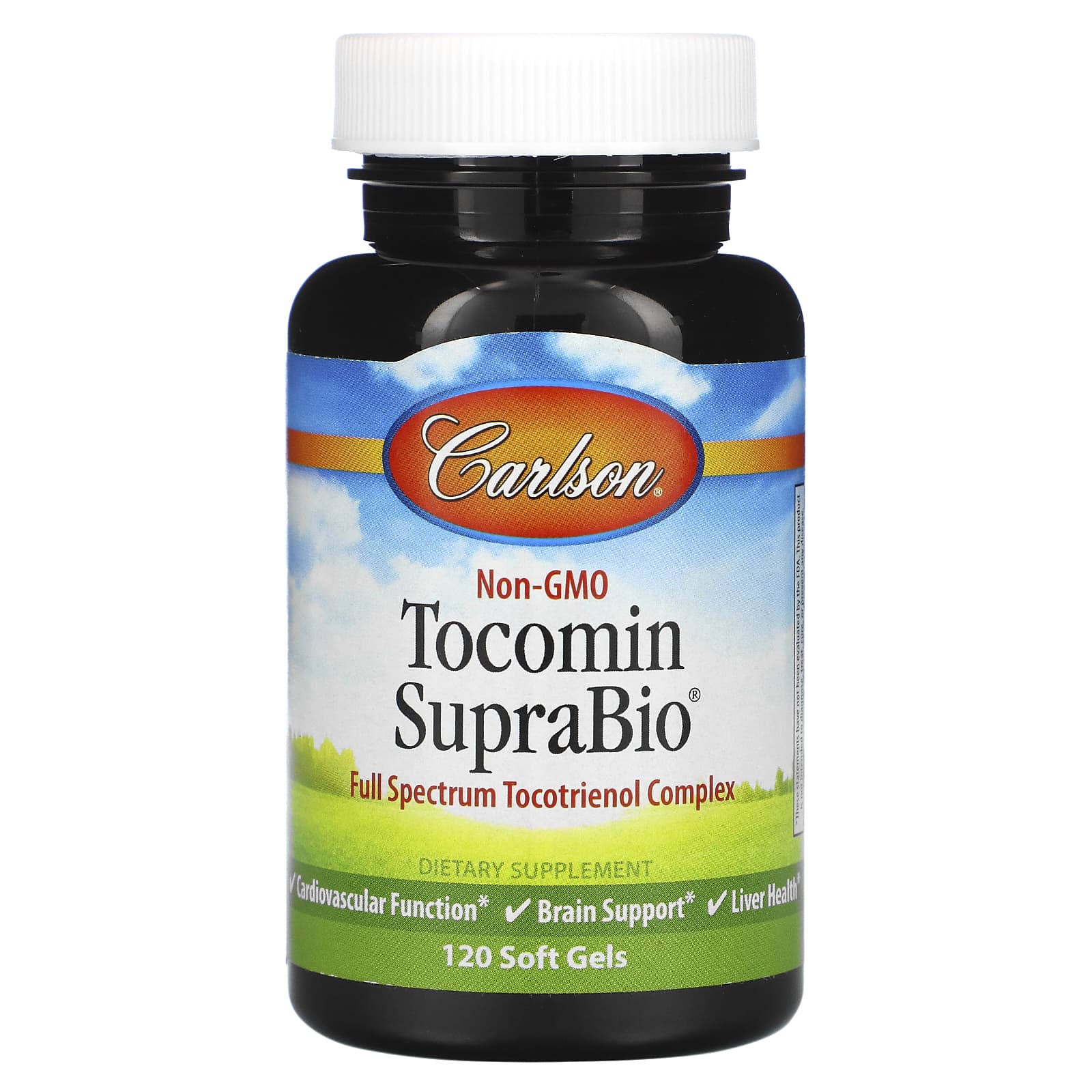 Carlson Labs, Tocomin SupraBio, 120 Softgels UPC 088395087202 | HiLife Vitamins