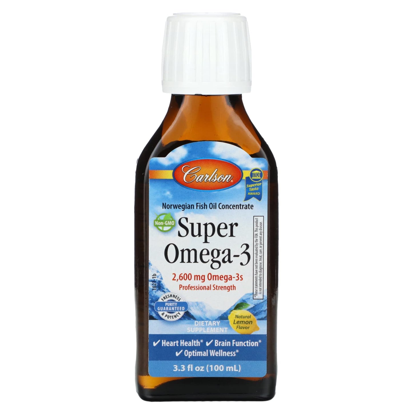 Carlson Labs, Super Omega-3, 3.3 fl oz