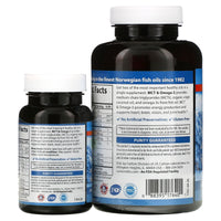 Carlson Labs, MCT & Omega-3, 120 + 30 Free Soft Gels UPC 088395176401 | HiLife Vitamins