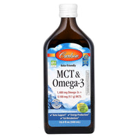 Carlson Labs, MCT & Omega-3 33 Servings, 500 mL UPC 088395177507 | HiLife Vitamins