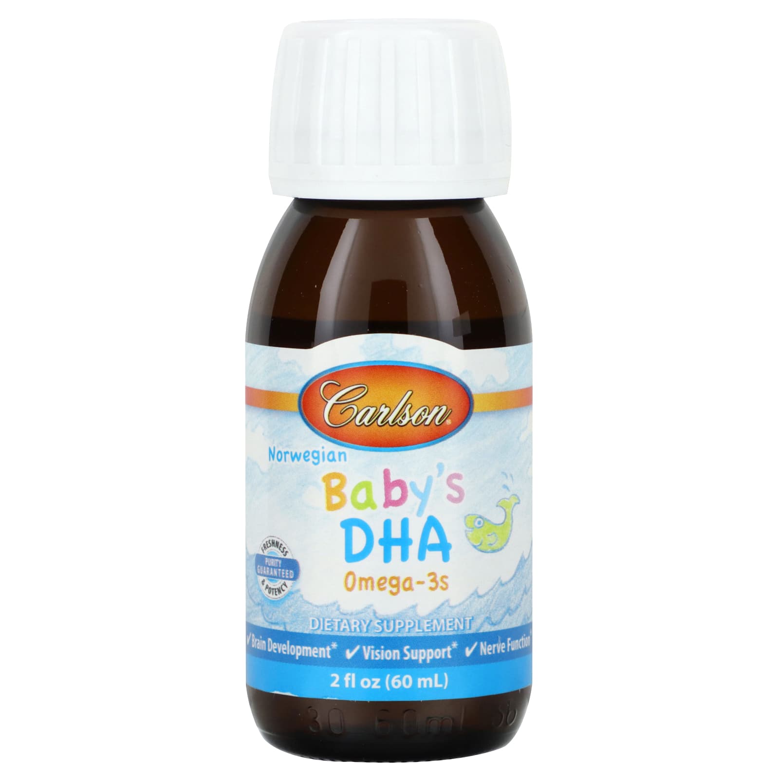 Carlson Labs, Baby's DHA, 1 Liquid UPC 088395186004 | HiLife Vitamins