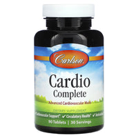 Carlson Labs, Cardio Complete, 90 Tablets UPC 088395420009 | HiLife Vitamins