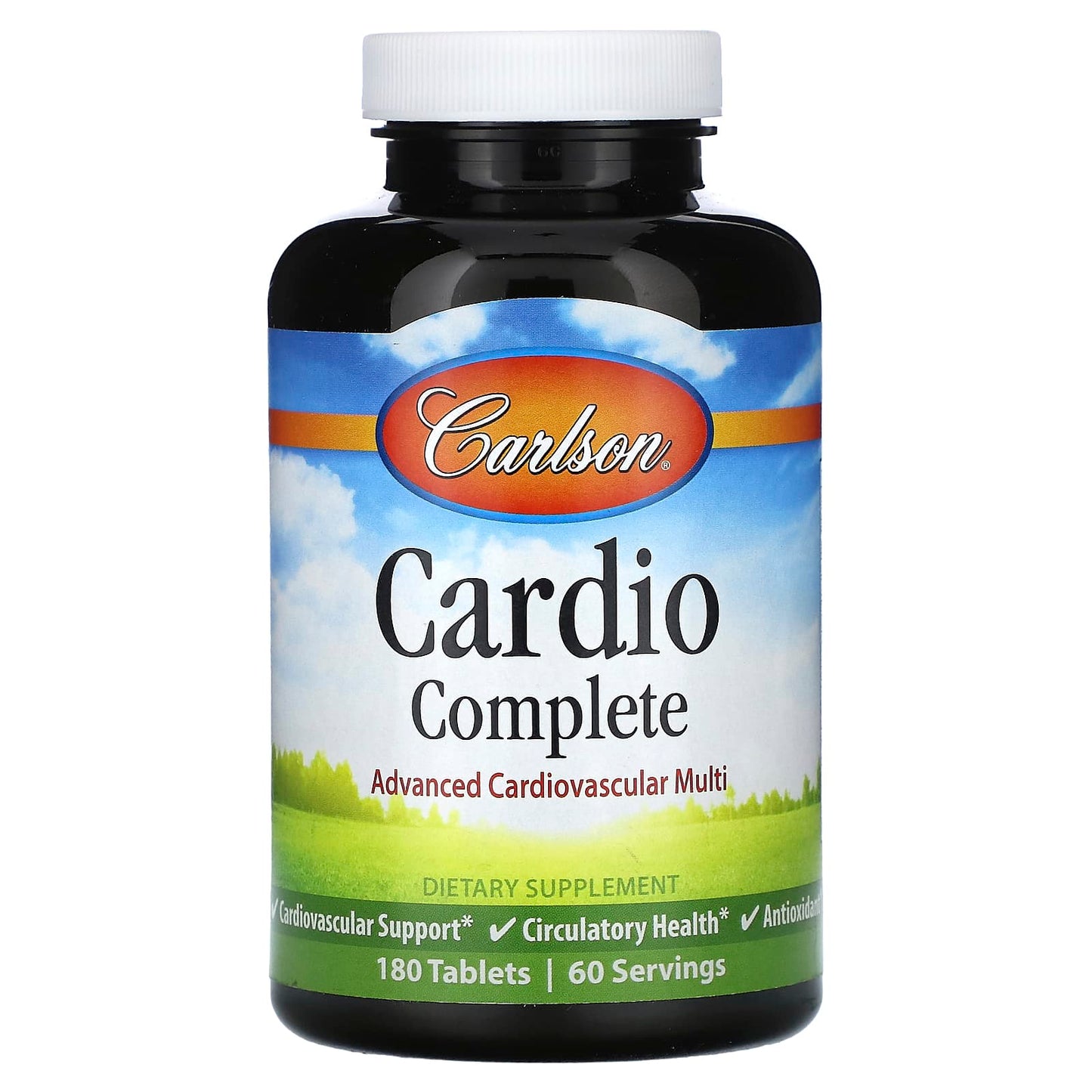 Carlson Labs, Cardio Complete, 180 Tablets UPC 088395420108 | HiLife Vitamins