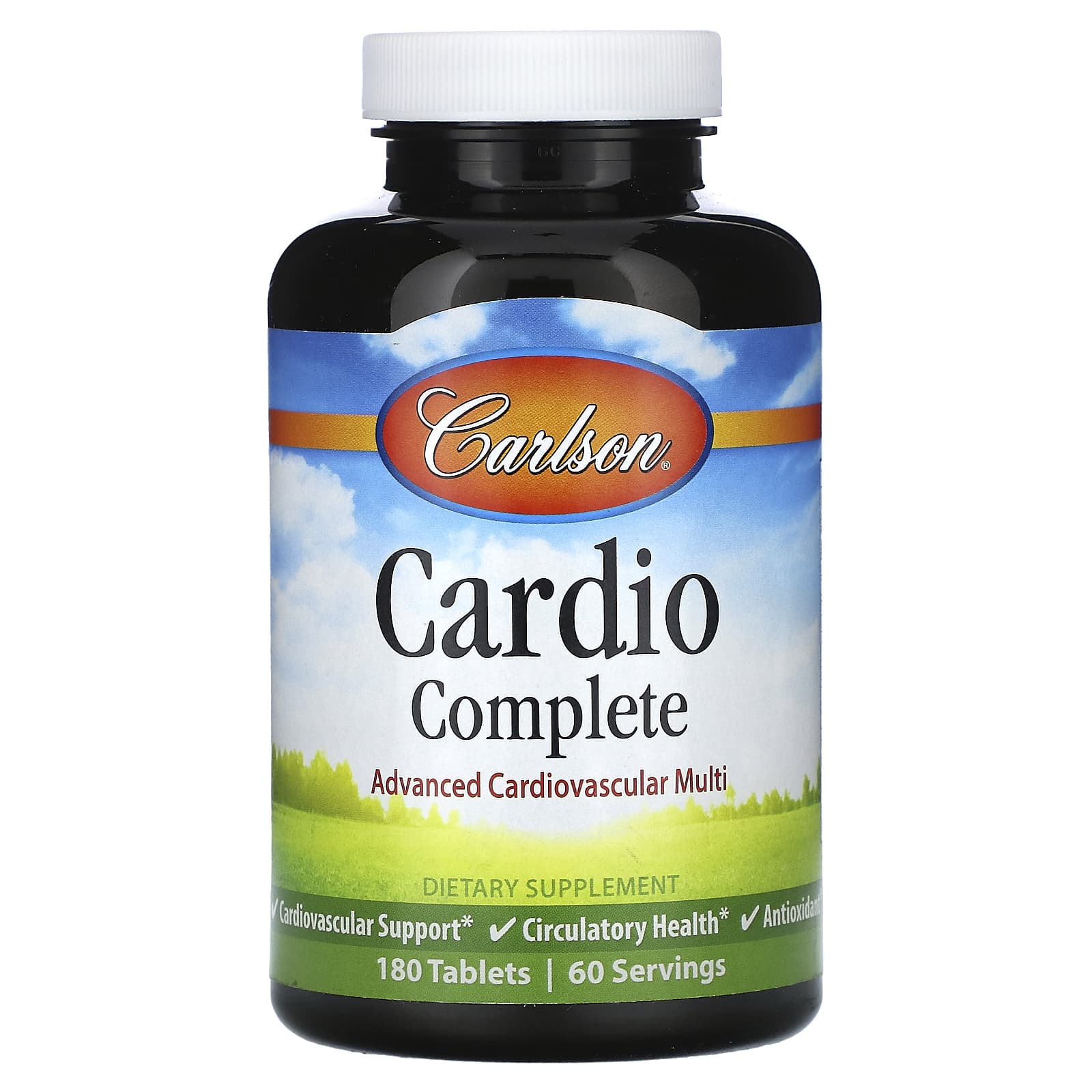 Carlson Labs, Cardio Complete, 180 Tablets UPC 088395420108 | HiLife Vitamins