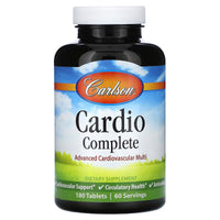 Carlson Labs, Cardio Complete, 180 Tablets UPC 088395420108 | HiLife Vitamins