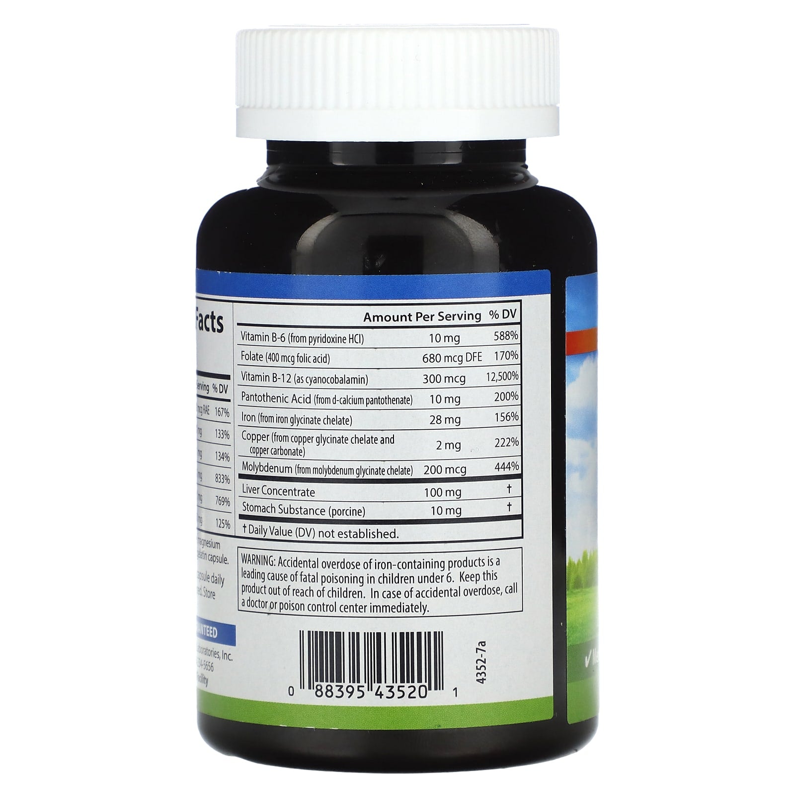 Carlson Labs, Womens Iron Restore, 180 Capsules UPC 088395435201 | HiLife Vitamins