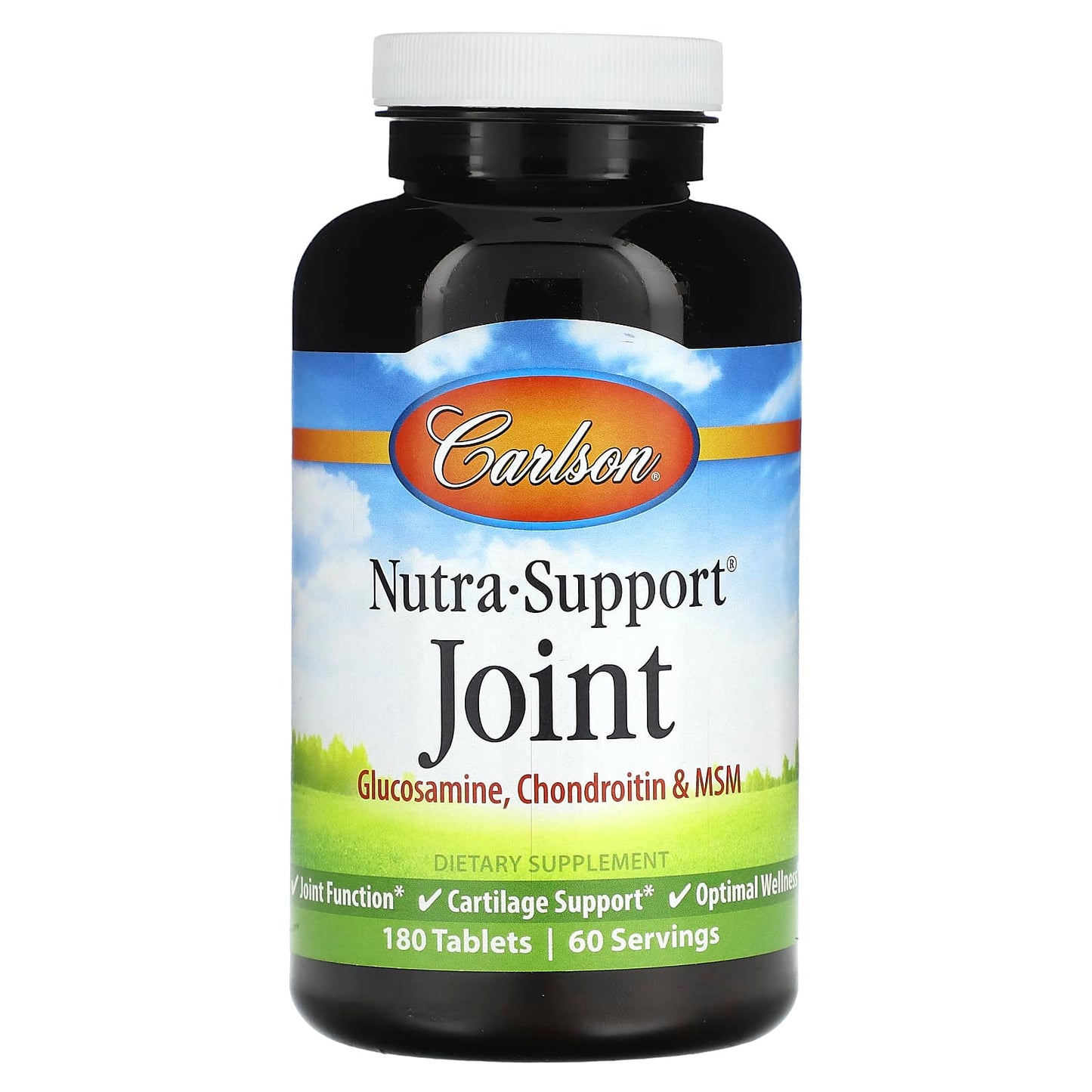 Carlson Labs, Nutra-Support Joint, 180 Tablets UPC 088395467202 | HiLife Vitamins